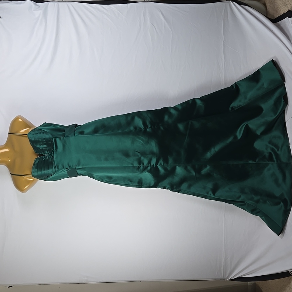 Laundry by Shelli Segal Formal Floor Length Emerald Green Prom Dress Sz 6